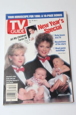 TV Guide Magazine December 30 1989 Julia Duffy Jean Smart All My Children