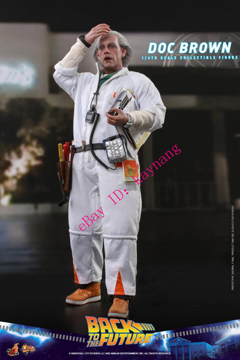 バック・トゥ・ザ・フューチャー ドク・ブラウン MMS609 Hot Toys MMS609 Back To The Future Doc Brown (Standard Ver) 1/6