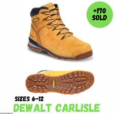 DeWalt Carlisle Safety Boots Work Boots Steel Toecap UK sizes 6-12 EN 20345SB