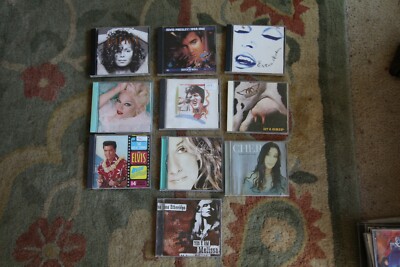 mix cd music lot 10 Elvis, Madonna, Celine, Cher Elvis Aloha