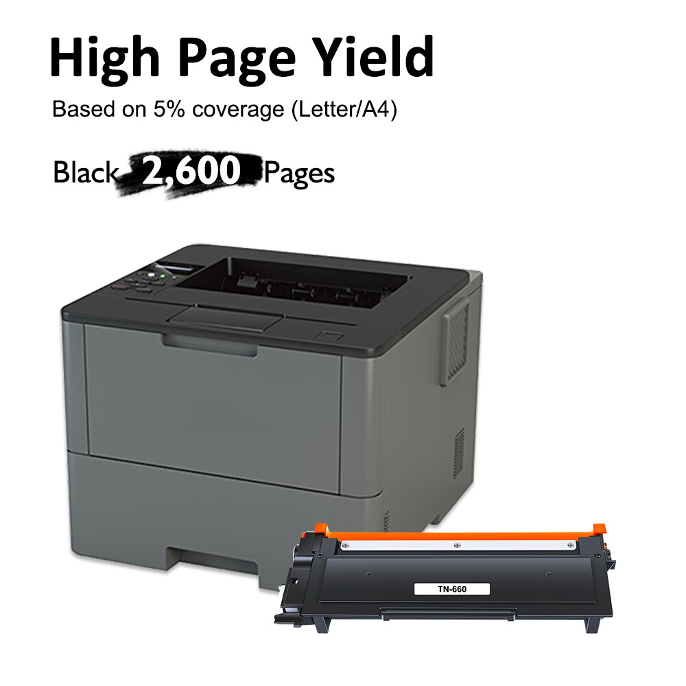 Cartuccia Di Toner Compatibile Per Brother TN-660 TN660 TN2380 - Foto 8