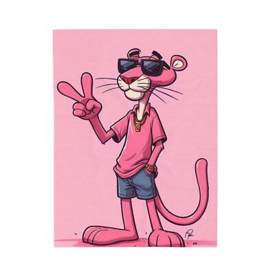 Pink Panther Plush Blanket