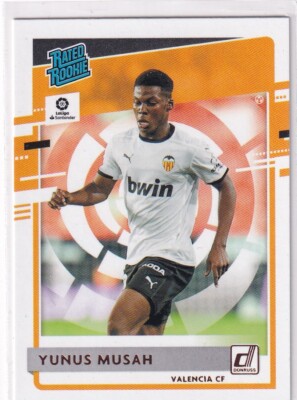 Panini 2020-21 Chronicles Donruss Soccer La Liga No. 3 Yunus Musah Rated Rookie