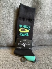Marc Ecko Hardcore Avocado Socks Black Shoe Size 6-12 Sock Size 10-13