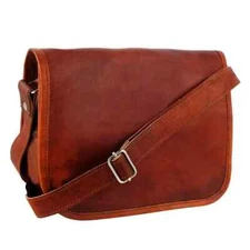 Brown Pure Leather Shoulder Bag Handmade Attractive Women Bag For Daily Use
