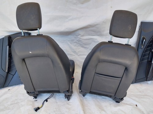 sedili lancia delta 844 + pannelli porta tappezzeria pelle nera III 2008/ 2014 - Foto 11 di 11