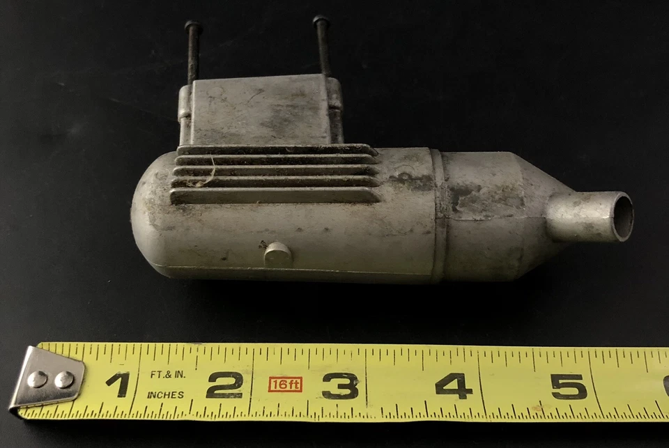 Genuine Muffler OS 843 Exhaust Model Airplane Engine VE7 - Image 2 of 3