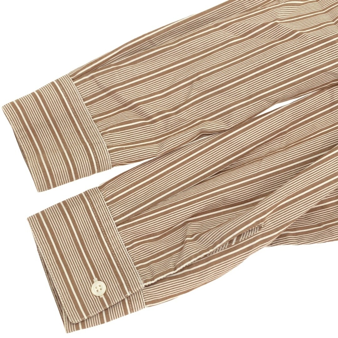 CristaSeya 22SS MAO SHIRT Color Striped 08DA-ST Brown M Used CristaSeya 22SS MAO SHIRT Color Striped 08DA-ST Brown M Used