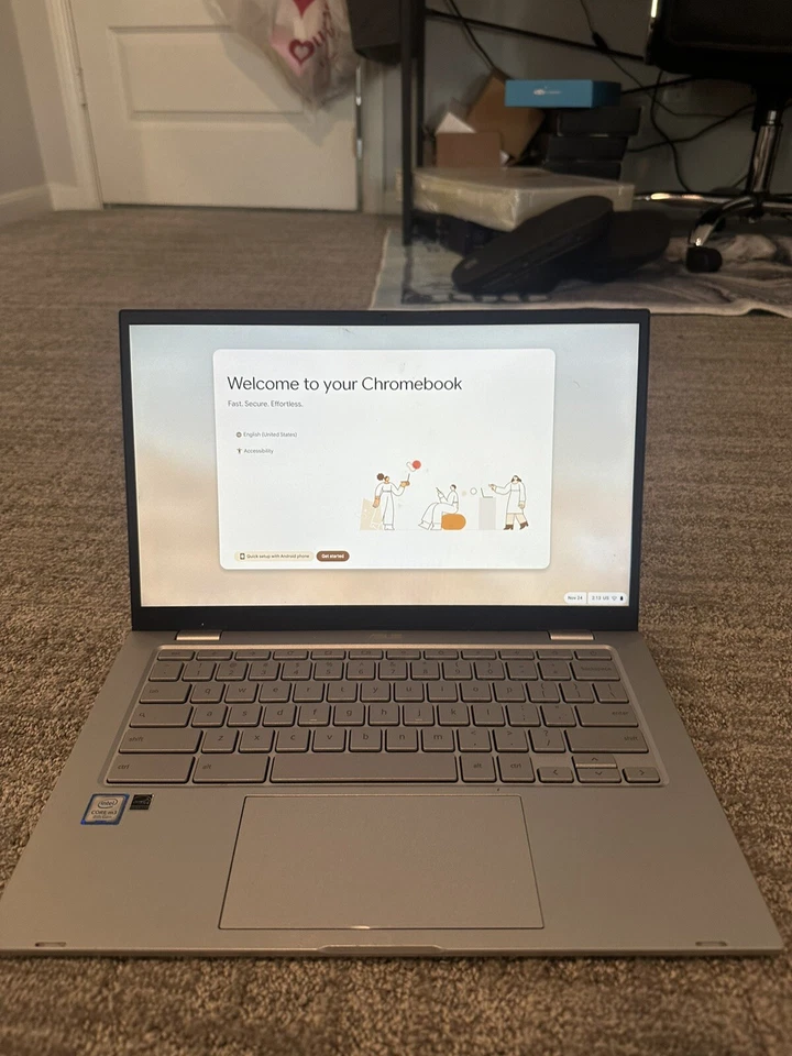 ASUS Chromebook C425 Clamshell 14" C425TA-DH384 Silver - Image 2 of 4