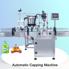 Tappatrice automatica per bottiglie sigillante lineare tappo per bottiglie