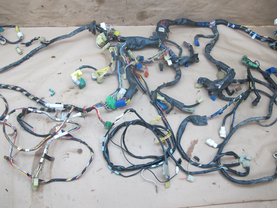 🥇84-85 TOYOTA SUPRA MA67 2,8 Л М/Т МОТОРНЫЙ ОТСЕК ПРИБОРНАЯ ПАНЕЛЬ БАГАЖНИК ЖГУТ ПРОВОДОВ OEM - Изображение 4 из 4