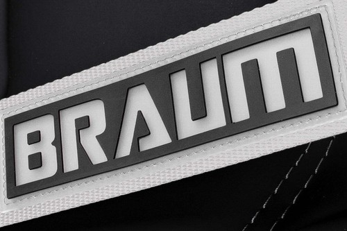 Braum - Orange 4 Point 2 Inch Strap Racing Harness BRH-ORP4 - Single - Foto 3 di 4