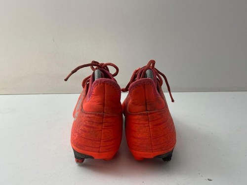 Adidas Techfit Para hombres Rojo Con Cordones Fútbol Entrenadores Zapatos Reino Unido 8.5 EUR 42.5 -A108 - Imagen 3 de 7