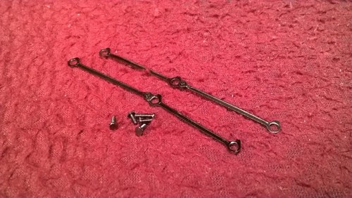 MOTOR DE VAPOR HO BACHMANN #1304 K3 - PAR DE VARILLAS LATERALES Y TORNILLOS | Zustand: Used