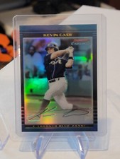 2002 Bowman Chrome Draft # BDP REFRACTOR RC /300 Kevin Cash Rays Mgr