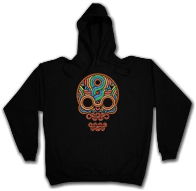 INCA SKULL HOODIE Inka Mayans Maya Aztecs Mexiko Indians Sugar Candy Schädel