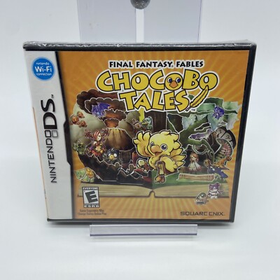 Final Fantasy Fables: Chocobo Tales (Nintendo DS 2007) Brand New/Sealed, No Rips