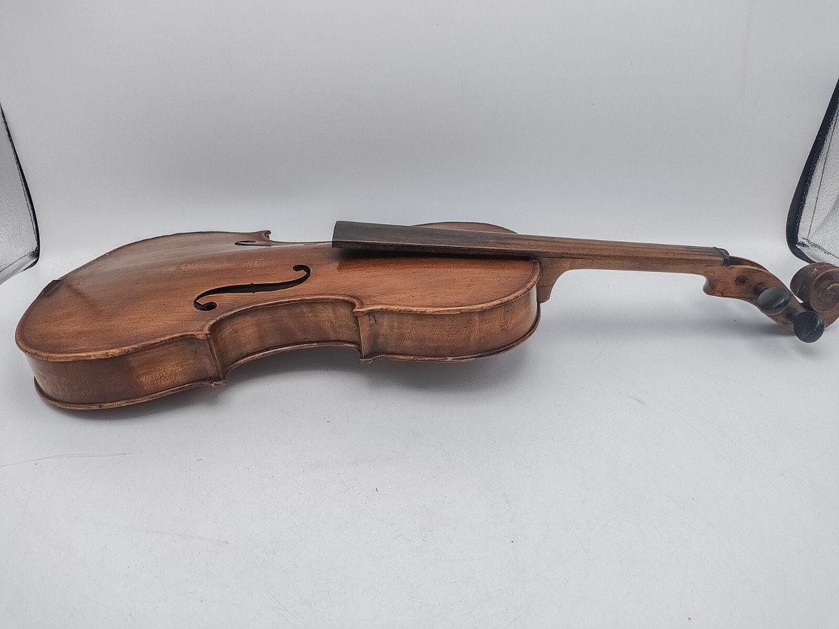 Antique Japanese 4/4 Violin For Repair w/ GSB Coffin Case