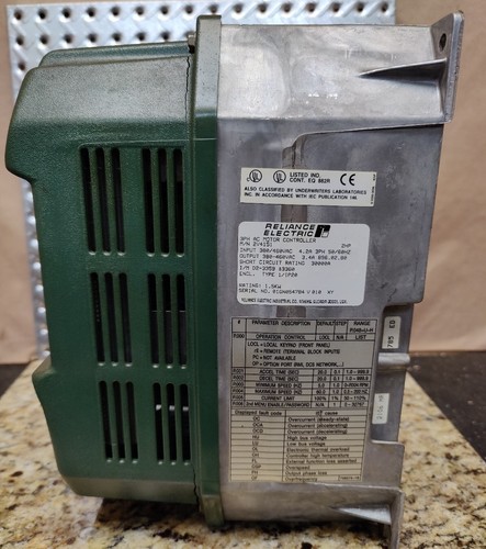 Reliance Electric 3HP GV3000/SE AC Drive 3V4160 460 V Sensorless - Picture 3 of 8