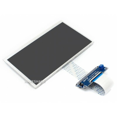 7inch DPI LCD Display for Raspberry Pi 1024×600 DPI Interface IPS No Touch