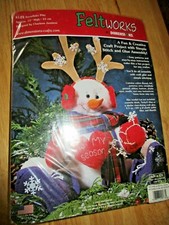 Feltworks By Dimensions 8129 Snowflake Play 13" High 2003