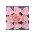 NNEOBA Heart-Shaped Romantic Scented Candle Set (9PCS)