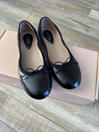Bloch Girls Size 13 Shoes Black Ballet Flat Shoes