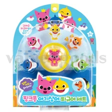 Pinkfong Baby Shark Family Figure 6 SET Korean Toy Figures