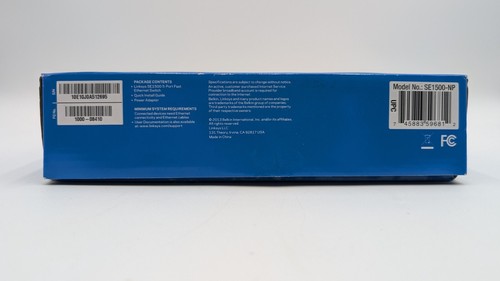 Linksys 5 Port Fast Ethernet Switch Open Box - Picture 2 of 8