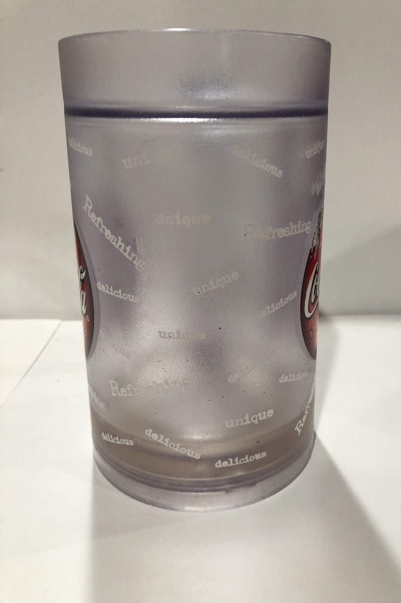 VINTAGE Coca Cola Thermo-Serv Freezer Mug 1998 Ice Cold Drinks
