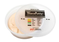 Cando Theraputty Standard Hand Exercise Putty - 6 oz - Tan - XX-Soft