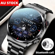 1.28"HD Smart Watches Waterproof Bluetooth Heart Rate Monitor Fitness Tracker