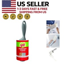 Scotch Brite Everyday Clean Lint Roller Pet Hair Fuzz Remover 95 Sheets