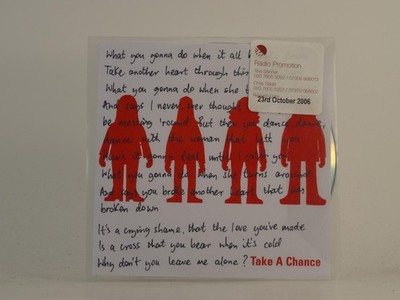 THE MAGIC NUMBERS TAKE A CHANCE (H1) 1 Track Promo CD Single including Picture S