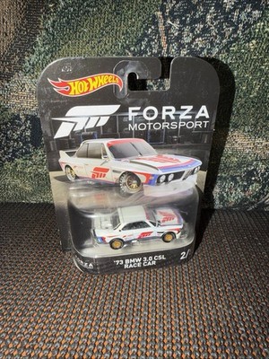 1/64 Hot Wheels FORZA Motorsport 1973 BMW 3.0 CSL RACE CAR 2:5