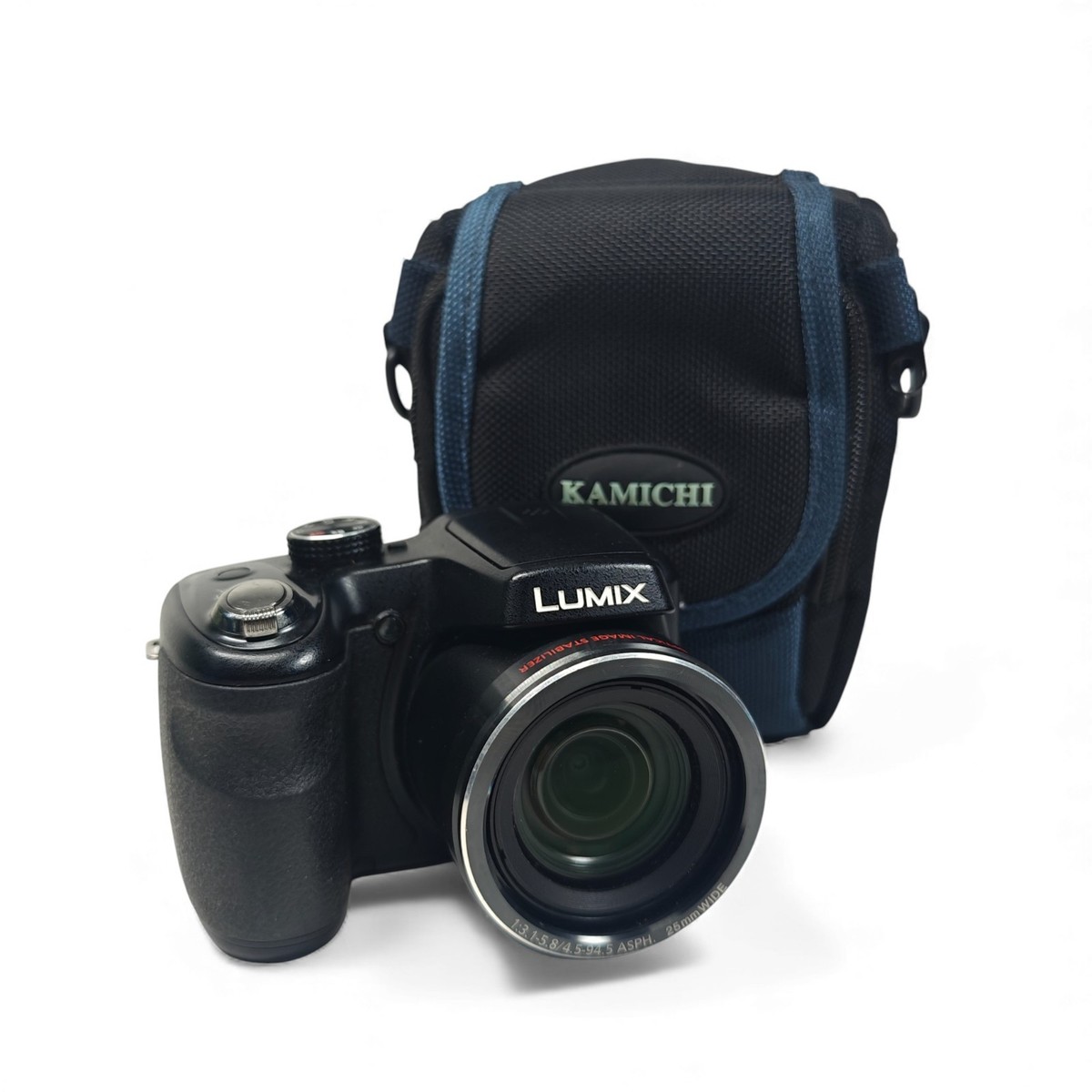 Panasonic LUMIX DMC-LZ20 16.1MP Digital Camera - Black for sale