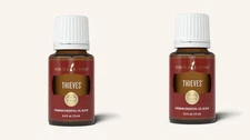 Young Living Essential Oils - Lot 1 - 3 bottles of 15ml - Thieves Free Shipping