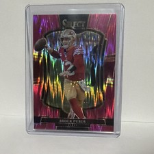 Panini Select 2025 Brock Purdy San Francisco 49ers Premier Prizm #117 Football