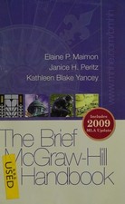 The Brief McGraw-Hill Handbook with MLA & APA Updates by Maimon, Elaine,Peritz,