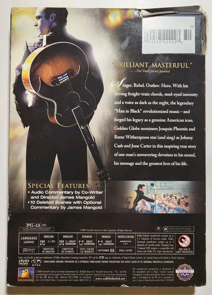 Walk The Line(DVD)(1-Disk Set) - Image 2 of 4