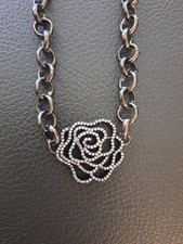 Shimmering Rose Necklace