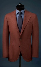 Vintage Men's Herringbone Tweed Check Retro Blazer Prom Groom Tuxedo Suit Custom