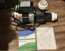 Mxmoonant 1HP 110V Hot Tub/Bath Tub SPA Circulation Pump 1.5 Plumbing (WBA150)