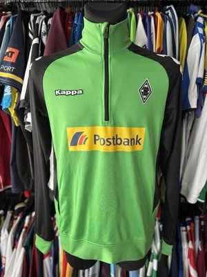 Borussia Mönchengladbach Kappa Zip 1/4 Track Top Fußball Shirt Trikot Gr. XL