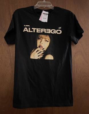 Lisa Alter Ego Portrait Logo T Shirt Black Small New W/tags