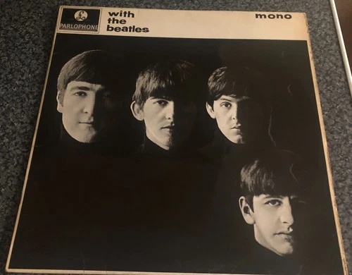 With The Beatles Original 1963 Uk Parlophone Vinyl Lp Pmc 1206 Mono With Inner