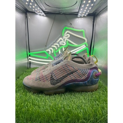 Nike Air Vapormax 2020 FK Flyknit Pure Platinum Multicolor CJ6740-001 Size 9.5