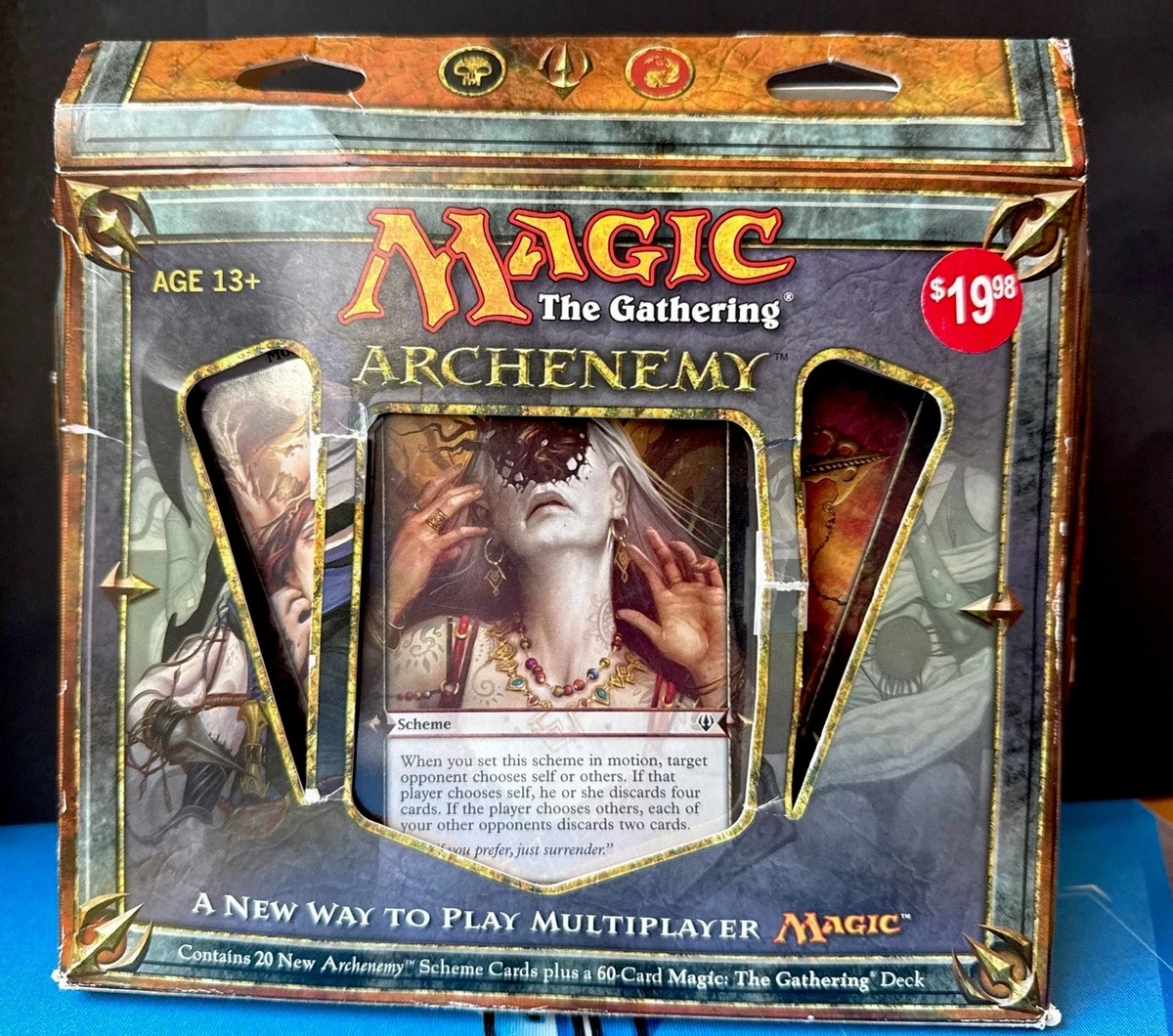 Magic: The Gathering Archenemy Sealed Collectible Card Game Decks