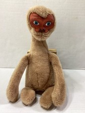 Vintage Rubber Face E.T. Doll Plush Toy 11" 1982 The Rushton Co of Atlanta 2