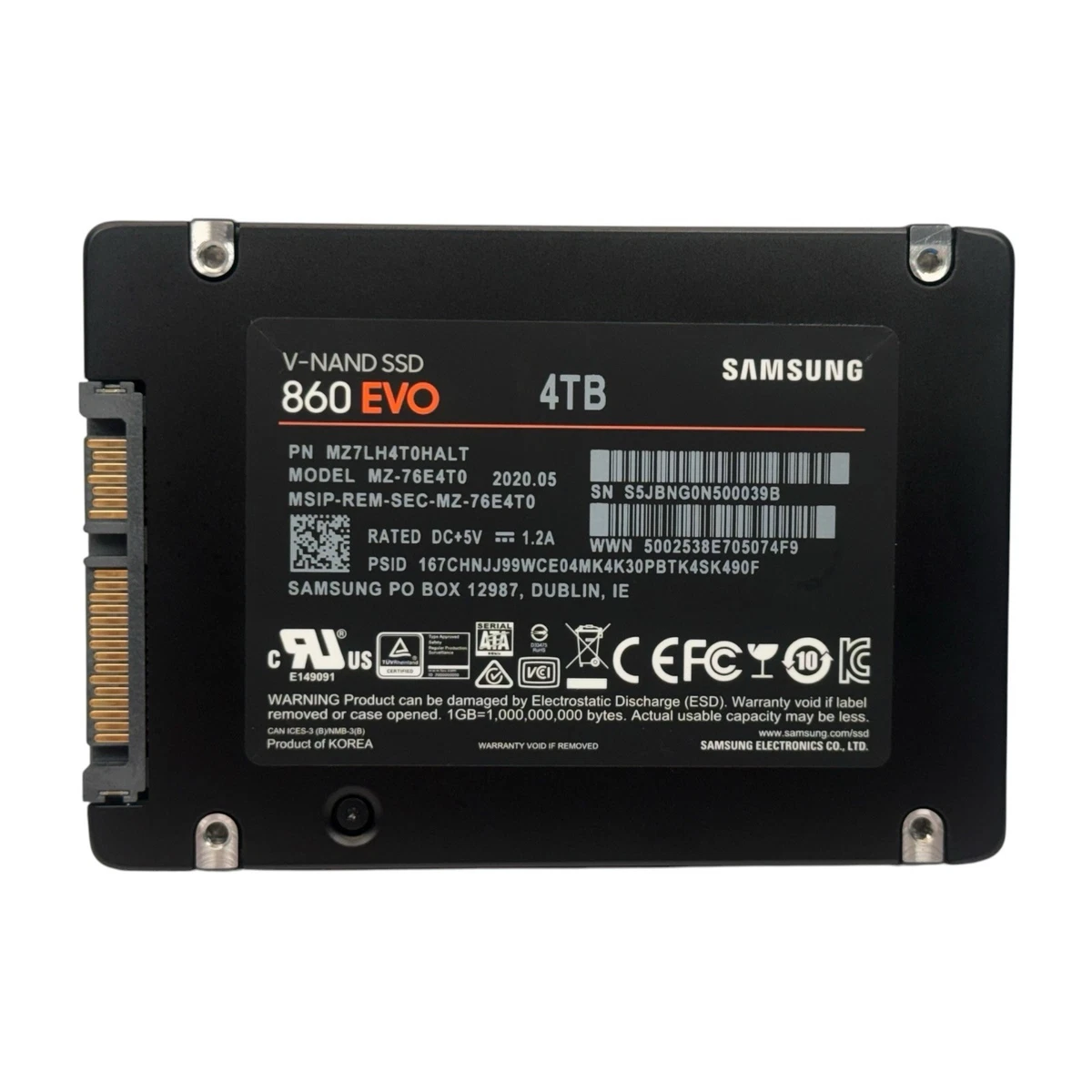 Samsung 4 TB Solid State Drives for sale | eBay